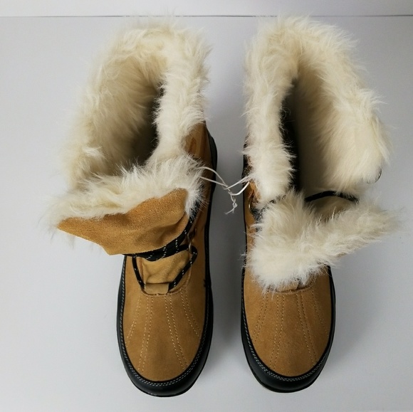 Champion woman's leather winter boots - Picture 4 of 8